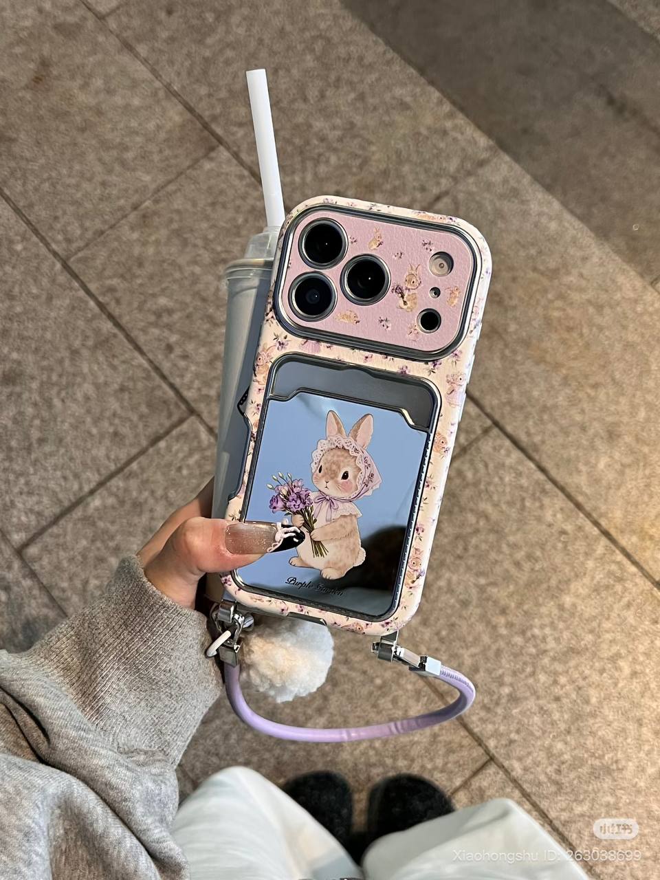 قاب flower rabbit