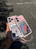 قاب گوشی princess chrome hearts