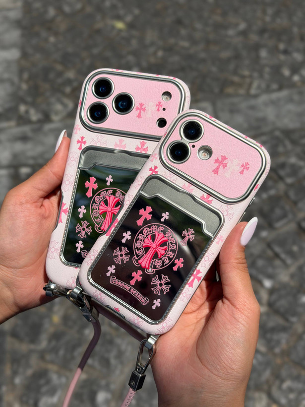قاب گوشی princess chrome hearts