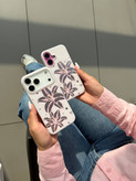 قاب گوشی hologram pink lilium