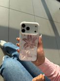 قاب گوشی hologram pink lilium