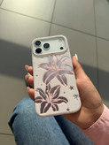 قاب گوشی hologram pink lilium