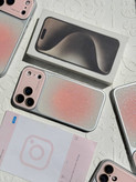 قاب گوشی pink shine lens
