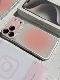 قاب گوشی pink shine lens