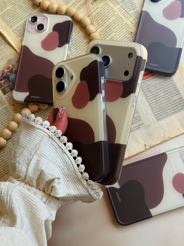 قاب گوشی brown marble