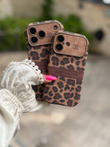 (112)قاب گوشی Dior leopard golden