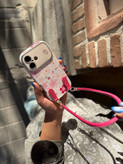(110)قاب گوشی Flora pink