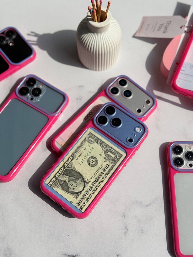 (112)قاب گوشی pink Frame
