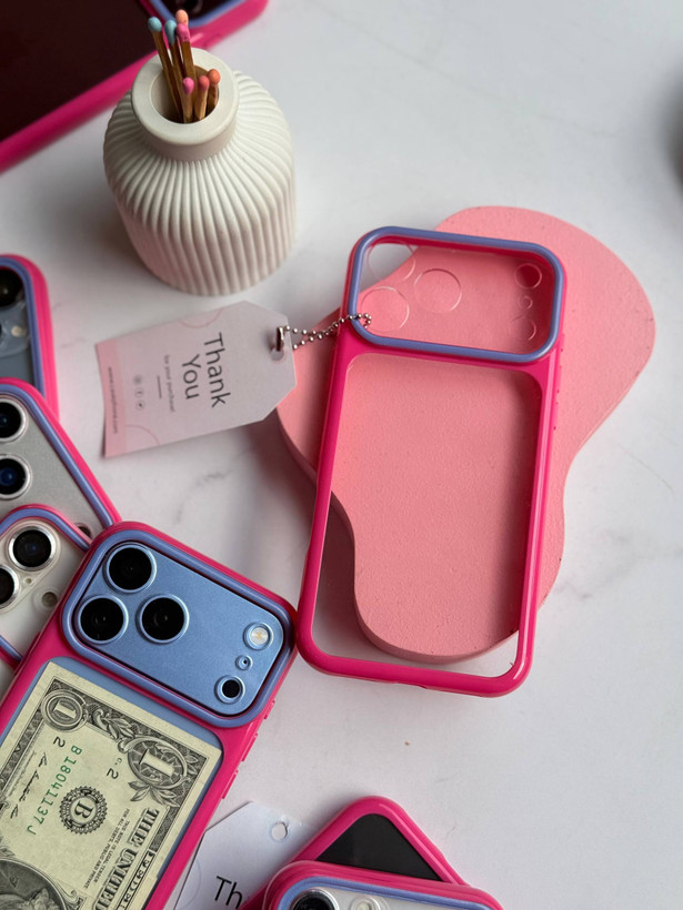 (112)قاب گوشی pink Frame